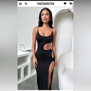 Thats so fetch black rossa dress